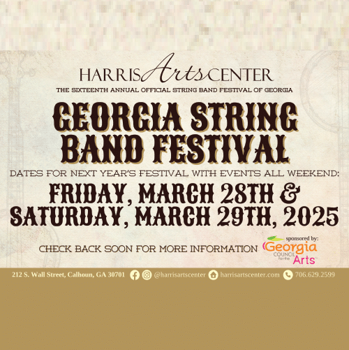 image of logo for Georgia String Band Festival