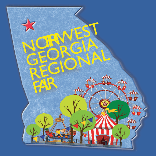 image of logo for Northwest Georgia Fair in Calhoun, GA